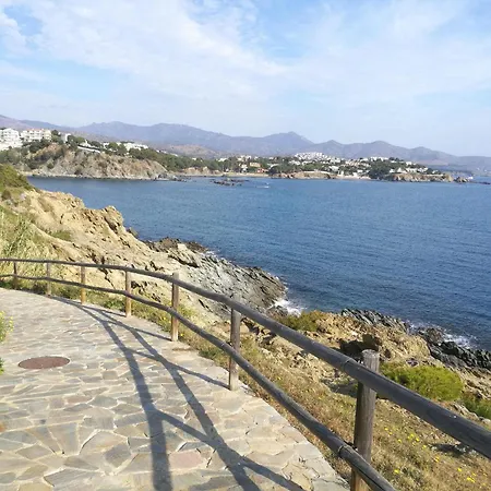 公寓 Acogedor A 400m De La Playa En Llanca, Con Terraza Y Bano Hidromasaje - Es-89-135 兰卡